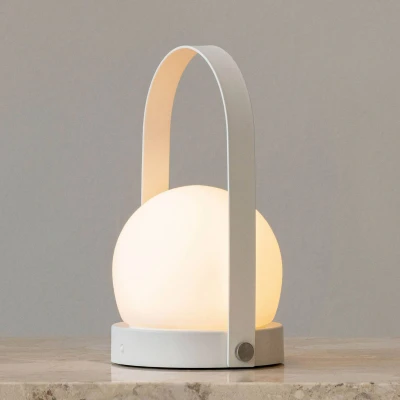 Afbeelding van Audo Copenhagen Carrie LED sfeerlamp met accu IP44, wit