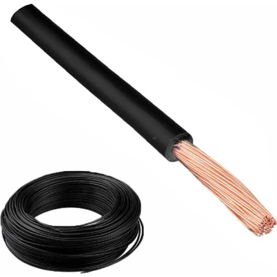 Afbeelding van Lapp Montagedraad H07V2 K 90 2,5mm² Zwart Per 100 mtr.