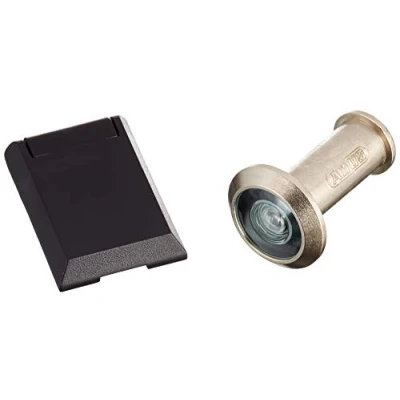 Afbeelding van ABUS Deurspion 2300 S zilver met afdekkap 04914