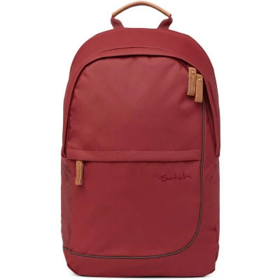 Afbeelding van satch Schoolrugzak Rugzak met laptopvak Fly 18L Pure Red Rood