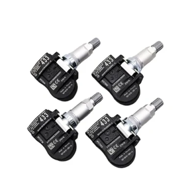 Afbeelding van Bandenspanningsensor 1074812 00 A, 107481200A 433 MHz TPMS SENSOR, compatibel for Tesla Model 3/Tesla S/Tesla X (Color : 4 pcs)