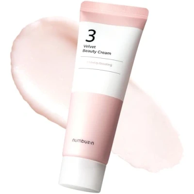 Afbeelding van numbuzin Nr. 3 fluweelzachte schoonheidscrème, 60 ml Perfecte make up opfrissing, compenseert de huidstructuur, zijdezachte afwerking