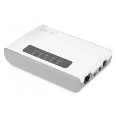 Afbeelding van Digitus DN 13024 print server Ethernet LAN/draadloos LAN Wit