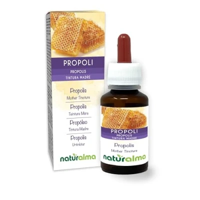 Afbeelding van Propolis (Propolis) hars Alcoholvrije moedertinctuur Naturalma Vloeibaar extract druppels 60 ml Voedingssupplement