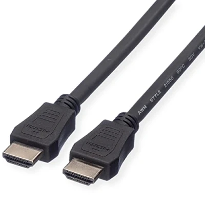 Afbeelding van VALUE HDMI High Speed Cable met Ethernet m M, LSOH, zwart, 7,5