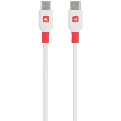 Afbeelding van Skross USB C kabel 2.0 2.00 m Wit SKCA0020C C200CN