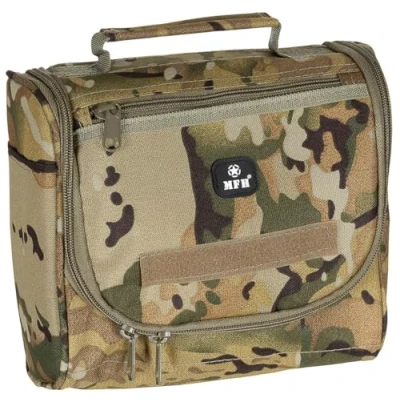 Afbeelding van MFH Toilettas groot, polyester, MTP Operation camo