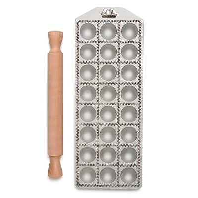 Afbeelding van Marcato Ravioli Maker met Deegroller 24 Vaks ø 4 cm