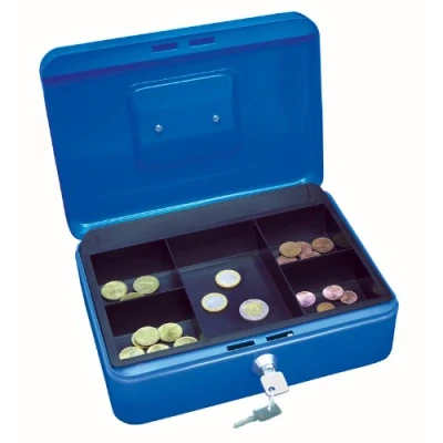 Afbeelding van Wedo geldkoffer, ft 25 x 18 9 cm, blauw