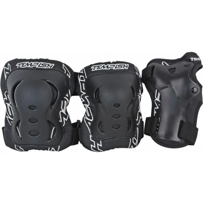 Afbeelding van Beschermingsset Tempish Fid Zwart (set van 3) L