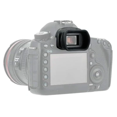 Afbeelding van PROfezzion verlengd type zachte siliconen oculair Oogschelp voor de Canon EOS 1DX, 1DXII, 1DsIII, 5Ds, 5DsR, 5DIII, 5DIV en 7DII Camera, vervangt Eg.