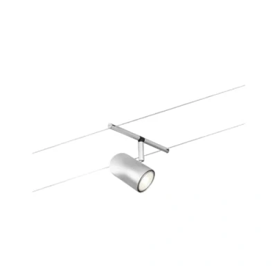 Afbeelding van Paulmann 94466 Kabelsytem Cup enkele spot max. 10 W chroom mat, kunststof, metalen rail GU5,3