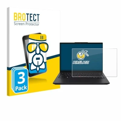 Afbeelding van BROTECT Screenprotector voor Lenovo ThinkPad L14 Gen 6 Folie Beschermfolie Beschermglas transparant (3 Stuks)