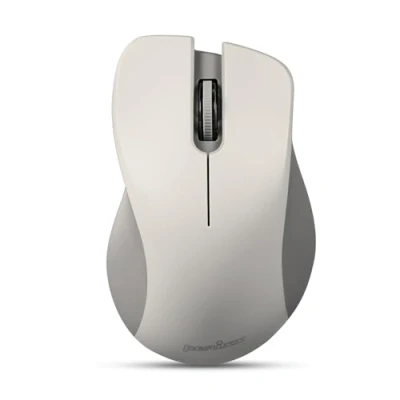 Afbeelding van Perixx PERIMICE 621 draadloze muis Silent Click met Ergo Design Compatibel voor Desktop en Laptop PC (Beige)