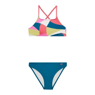 Afbeelding van Protest Prtsyl Jr Bralette bikini set Meisjes Verstelbare bandjes Uitneembare vulling Surfing Blue
