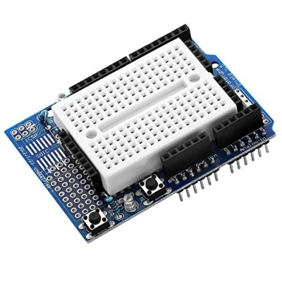 Afbeelding van AZDelivery Prototype Schild Mini Breadboard compatibel met Arduino Inclusief E Book! 1