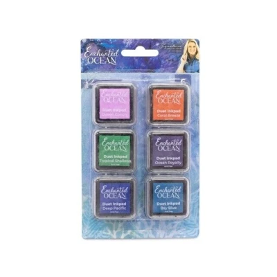 Afbeelding van Sara Signature Enchanted Ocean Duet Inkpads 5 st.
