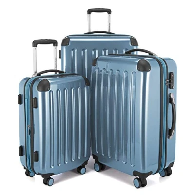 Afbeelding van Hauptstadtkoffer Alex Bagageset, Set van 3, Zwembad Blauw, OF Bagage