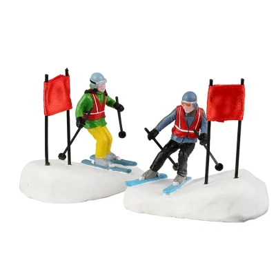 Afbeelding van Jouw Slalom Stars Set Of 2 Kerst koopt je goedkoop bij Warentuin. LEMAX