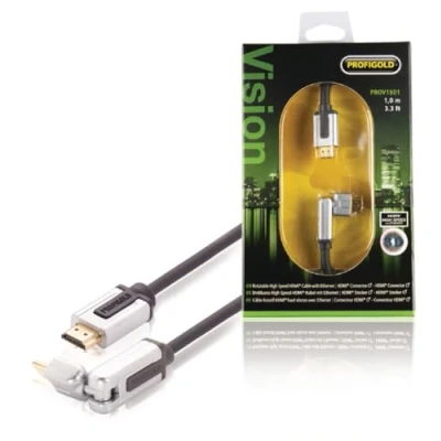 Afbeelding van Roteerbare HDMI 1.4 kabel Profigold