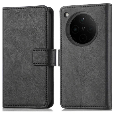 Afbeelding van Oppo Find X8 Hoesje Kunstleder imoshion Bookcase Zwart Telefoonhoesje