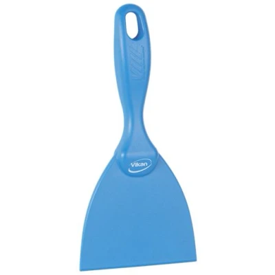 Afbeelding van Vikan 40632 Hygiene Handschraper Metaaldetecteerbaar Blauw per 5