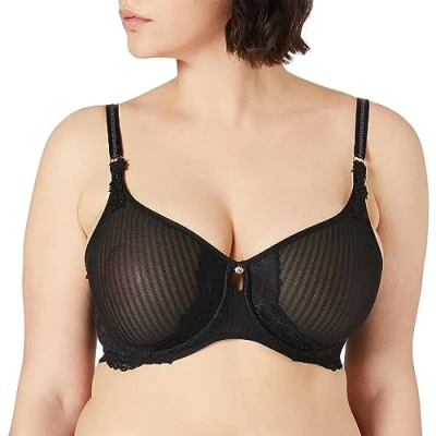 Afbeelding van Triumph Dames Peony Florale W01, zwart, 90C