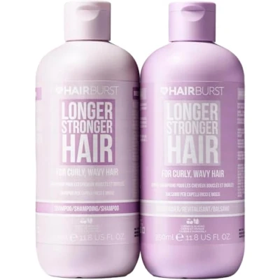 Afbeelding van Droomkrullen Shampoo en Conditioner Set levendig gedefinieerde krullen door unieke formule Parabeen, Siliconen &amp; SLS vrij Amandelolie, Tarwe eiwitten Aminozuren (2x 350ml)