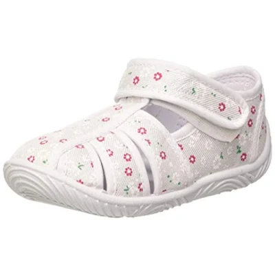 Afbeelding van Chicco, Slipper Met Klittenband, Uniseks Kinderen En Tieners, Bianco, 26 EU, Design in Italië