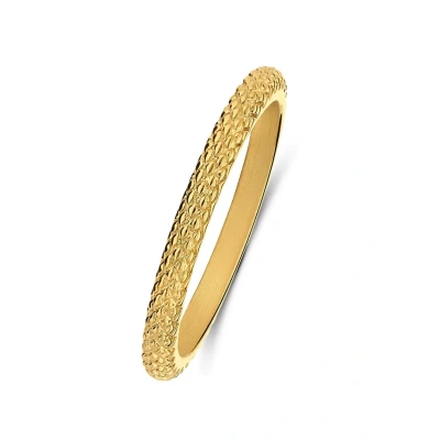 Afbeelding van Lucardi Ring goldcoloured, Dames, Maat: 66, Gold/coloured