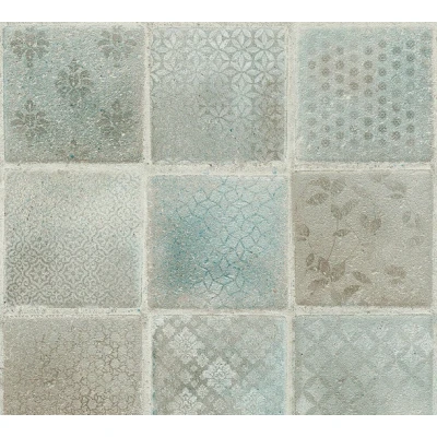 Afbeelding van AS Creation New Studio 2.0 37388 1 373881 Blauw / Groen