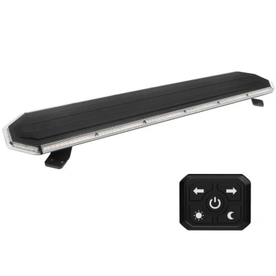 Afbeelding van LED zwaaibalk 61cm ECE R65 R10 Amber Inclusief controller