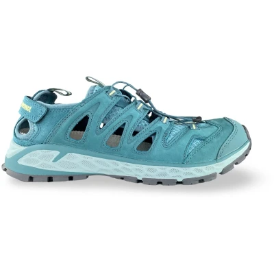 Afbeelding van Meindl Brindisi Lady Comfort Fit PW Turquoise Wandelsandalen Blauw
