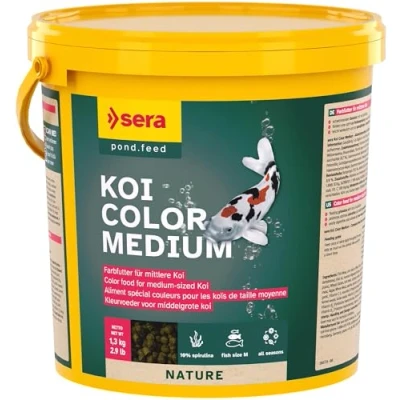 Afbeelding van Voordeelpakket: 2x3800ml Sera Koi Color Nature Medium visvoer