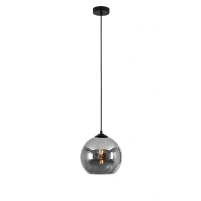 Afbeelding van Artdelight Design hanglamp MARINO titan glas Ø 25cm HL 25