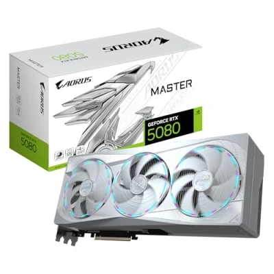 Afbeelding van VGA Gigabyte GeForce RTX 5080 AORUS MASTER ICE 16G