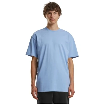 Afbeelding van Build Your Brand Heavy Oversize T shirt voor heren, Powderblue, 4XL