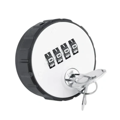 Afbeelding van DEWIN veilige vergrendeling, vergrendeling van het kabinet, handig slot, veilig wachtwoord, combinatiecode, digitale zinklegering, met sleutels (20 mm)