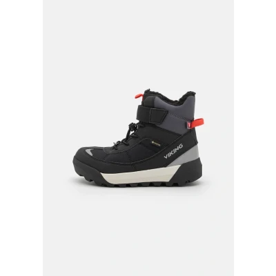 Afbeelding van Viking Unisex Kid&#039;s Expower Warm GTX 1v Sl Sneeuwlaars, Zwart houtskool, 36 EU