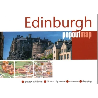 Afbeelding van PopOut Map: Edinburgh: Double map