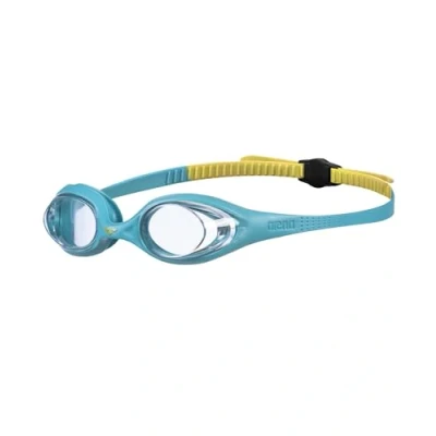 Afbeelding van arena Spider Junior Zwembril voor kinderen, standaard zwembadbril met anti condens glazen en uv bescherming, zelfinstellende neusbrug, hypoallergene siliconen afdichtingen