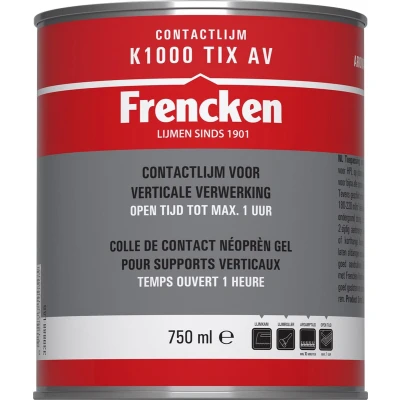 Afbeelding van Frencken Contactlijm K1000 TIX AV 750 ml