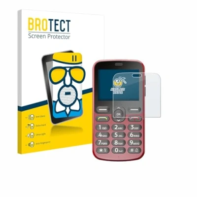 Afbeelding van BROTECT Antireflecterende Glas Screen Protector Mat voor Doro 1880 Schermbeschermer [Beschermglas Folie niet Gehard Glas]