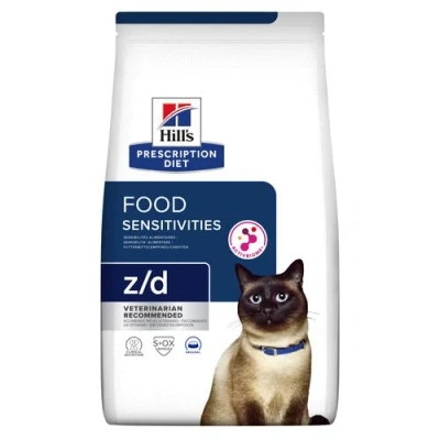 Afbeelding van Hill&#039;s Prescription Diet Z/D Food Sensitivities Zak Kattenvoer 1.5 kg