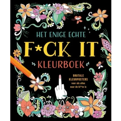 Afbeelding van Het enige echte f*ck it kleurboek
