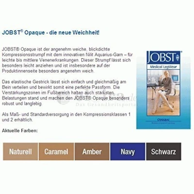 Afbeelding van Jobst Opaque 2 Ag Reg Dots Bla Iii Pair