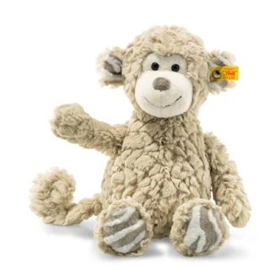 Afbeelding van Steiff Soft Cuddly Friends Bingo monkey, 30 cm