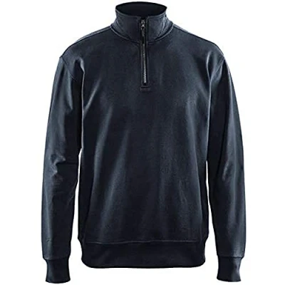Afbeelding van Blaklader Sweatshirt met halve rits 3369 1158 Donker marineblauw