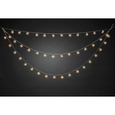 Afbeelding van KONSTSMIDE Led lichtgordijn Kerstversiering buiten