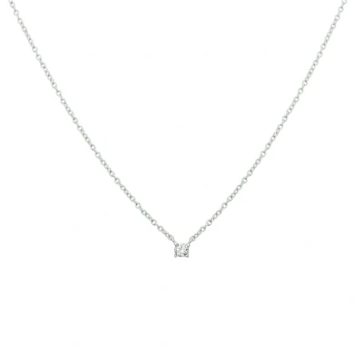 Afbeelding van Zilveren Ketting Zirkonia 1,3 x 41 45 cm lang